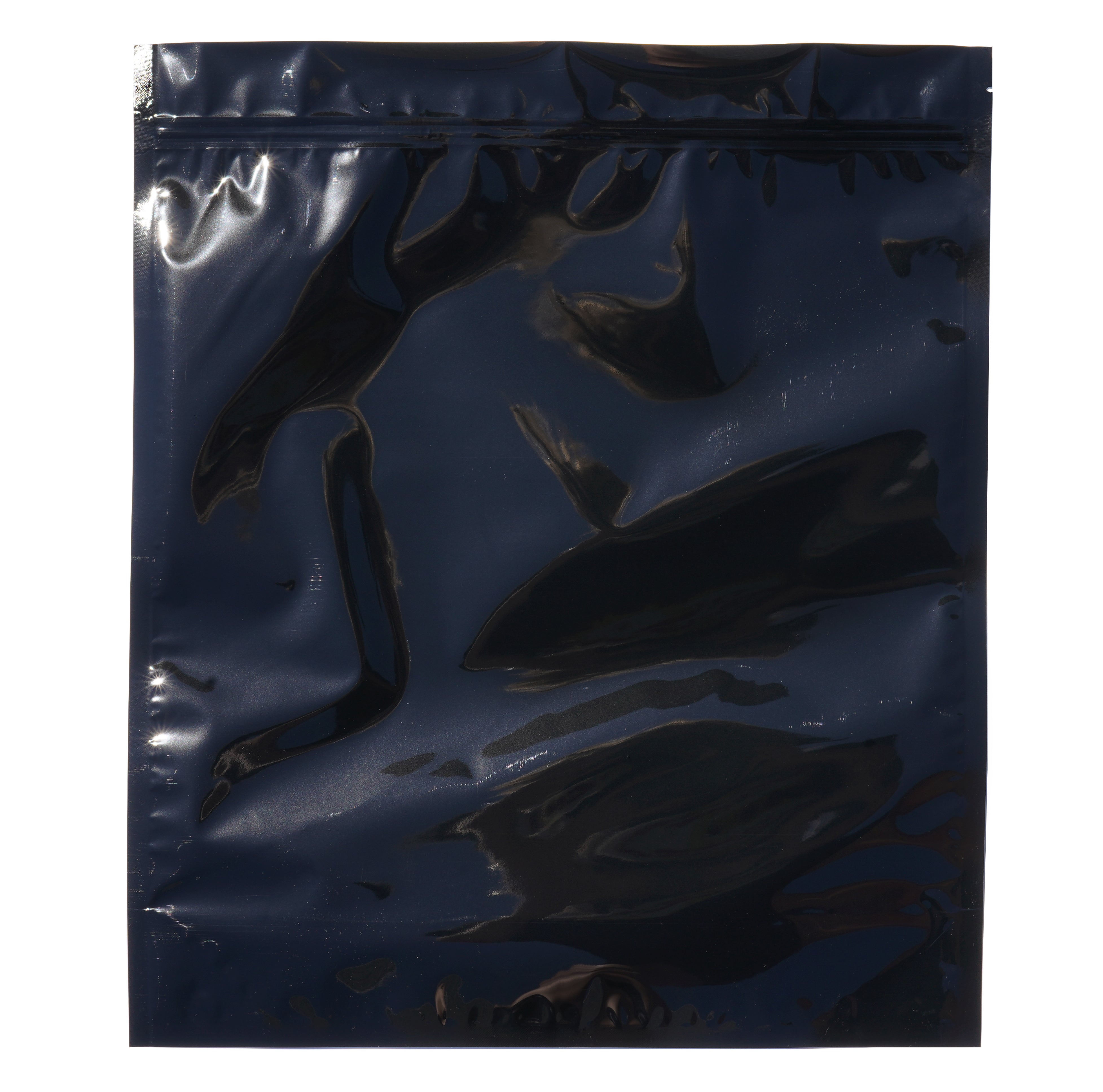 1 lb Mylar Bags - Black / Clear