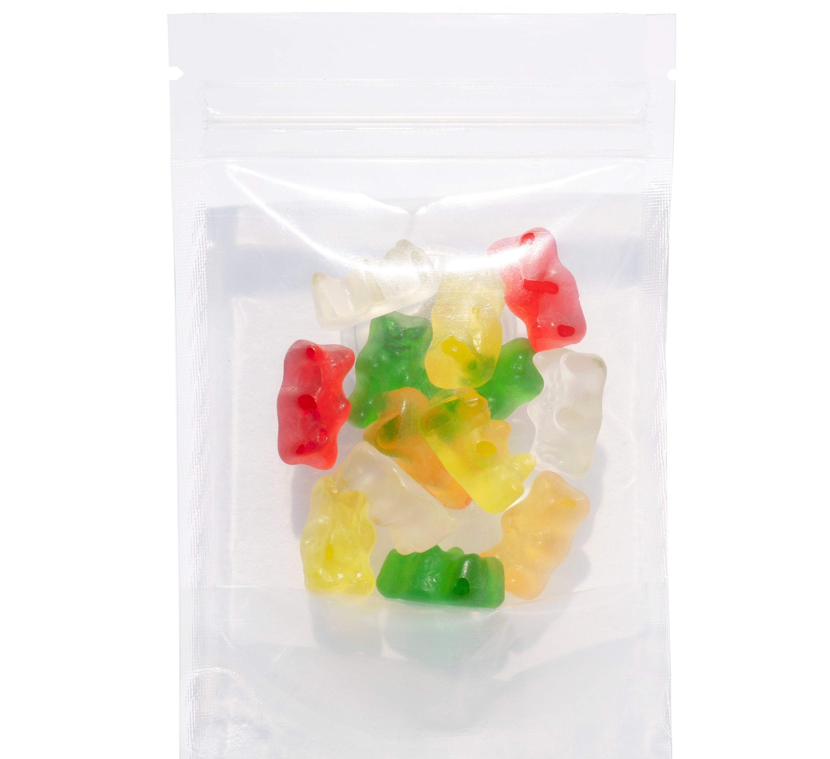 1/8oz Mylar Bags - Clear / Clear