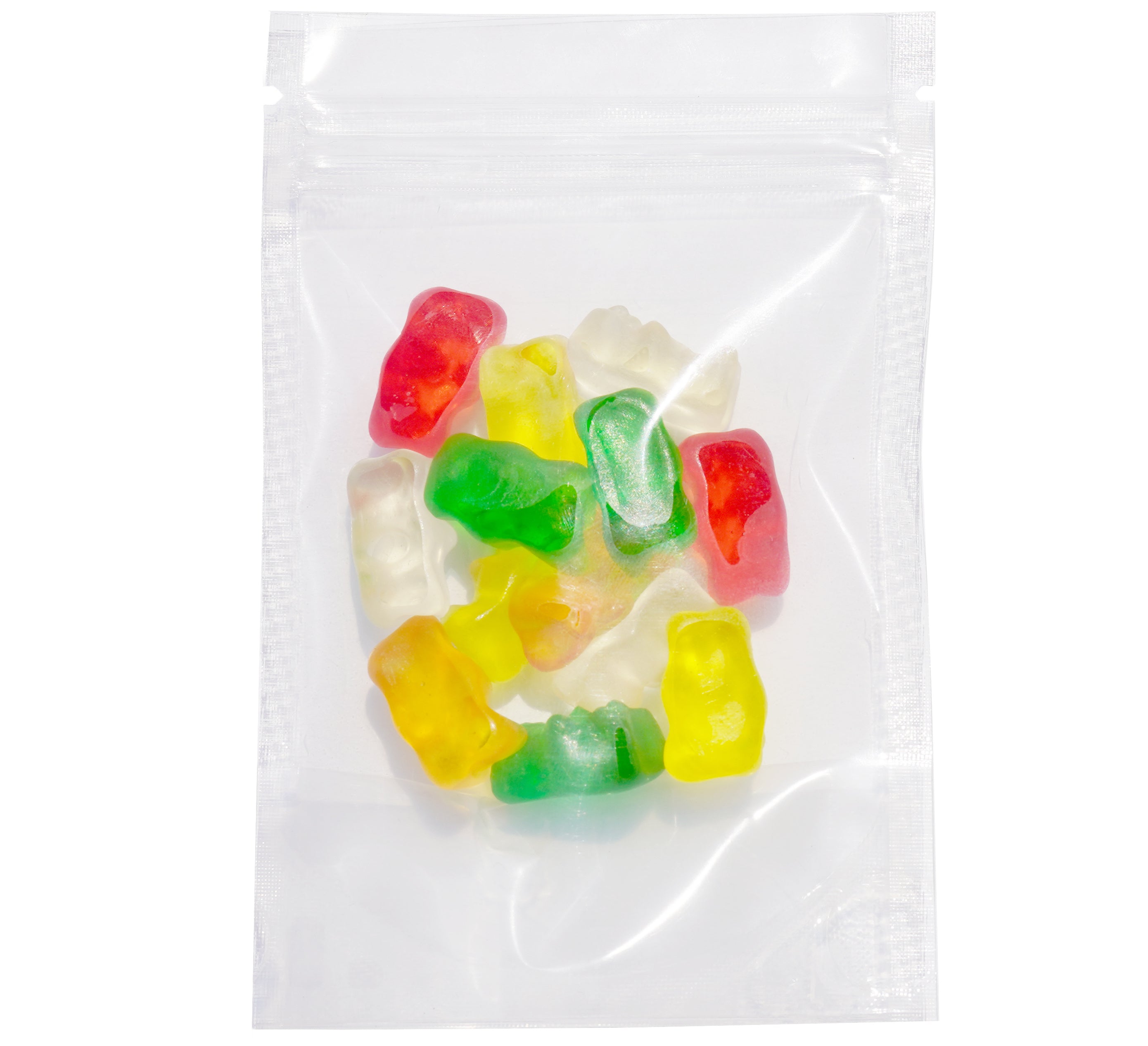 1/8oz Mylar Bags - Clear / Clear