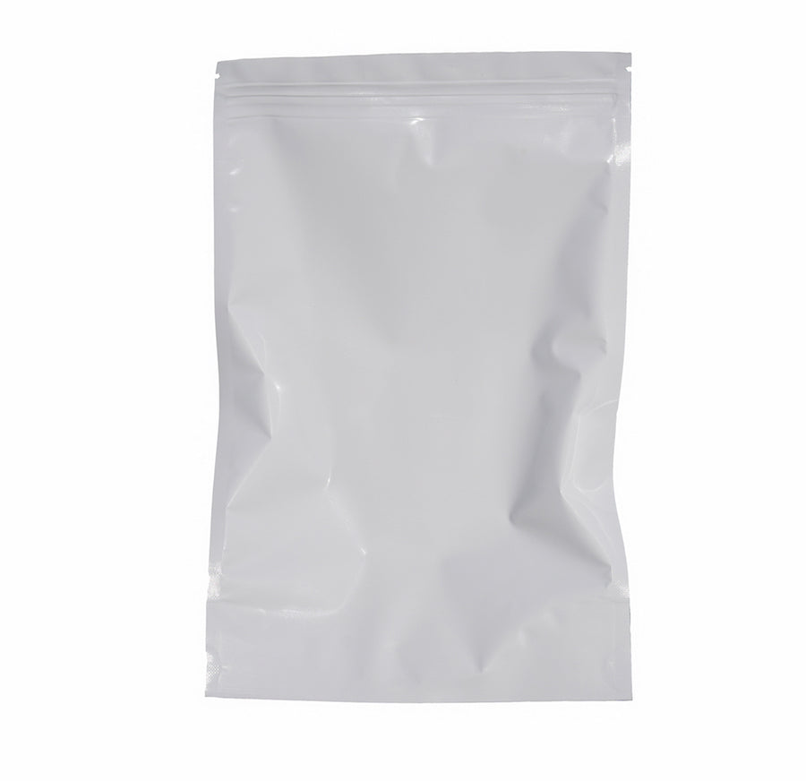 1/2oz Mylar Bags - White / White