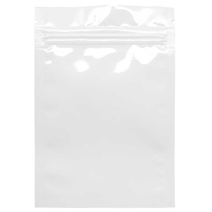 1 Gram Mylar Bags - White / Clear