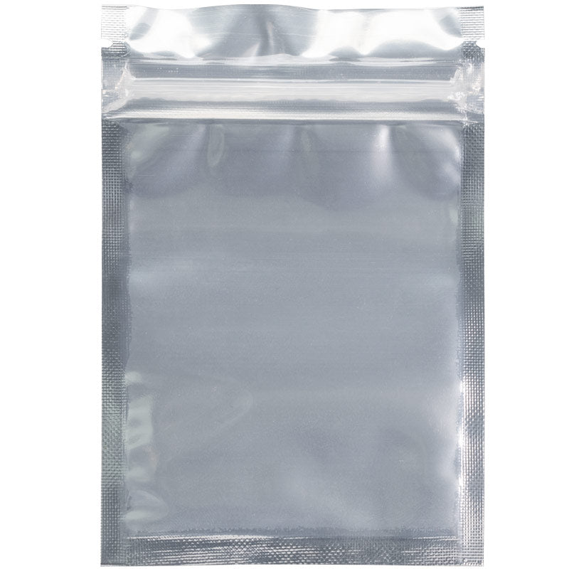 1 Gram Mylar Bags - Black / Clear