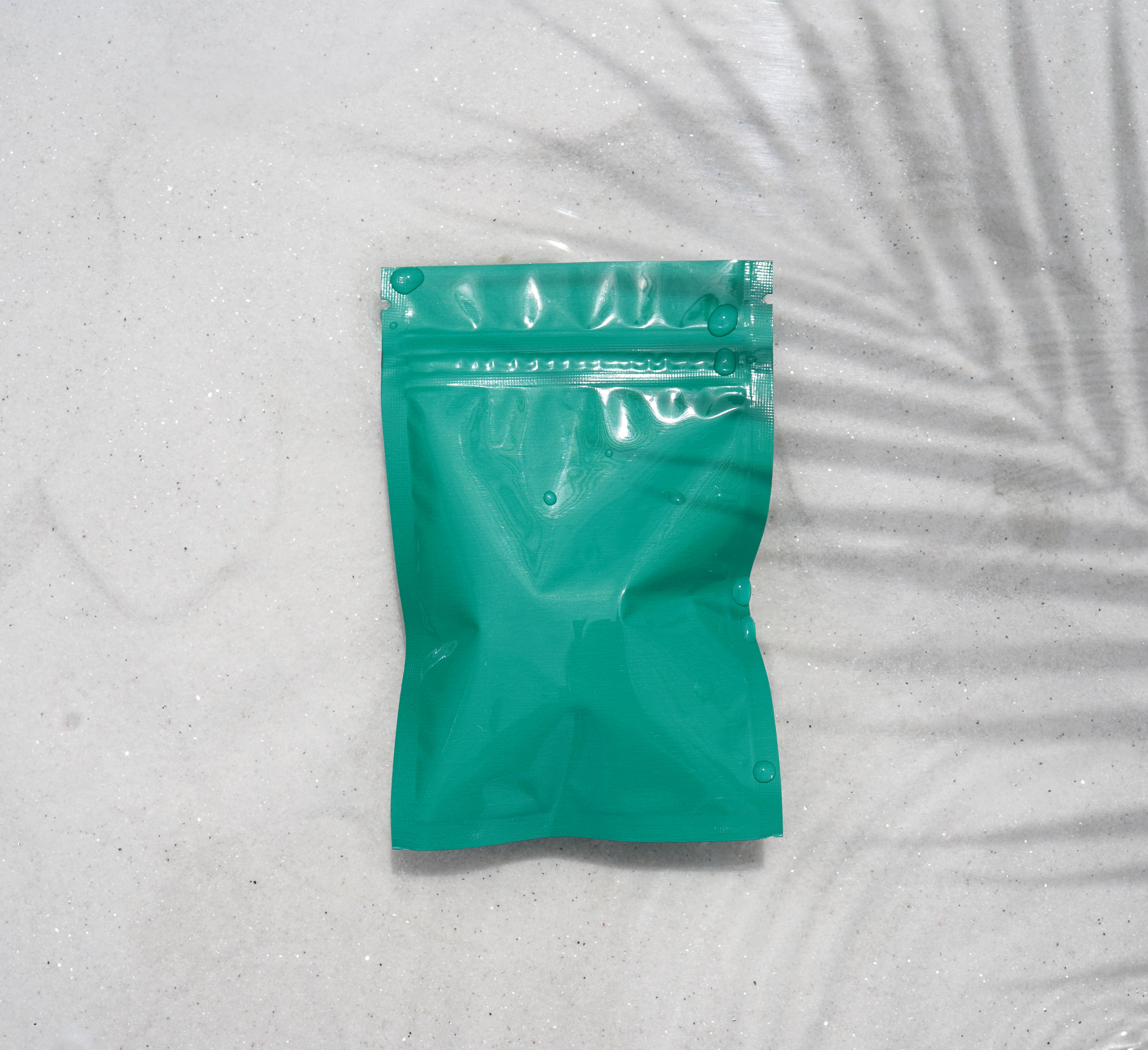 1 Gram Mylar Bags - Teal