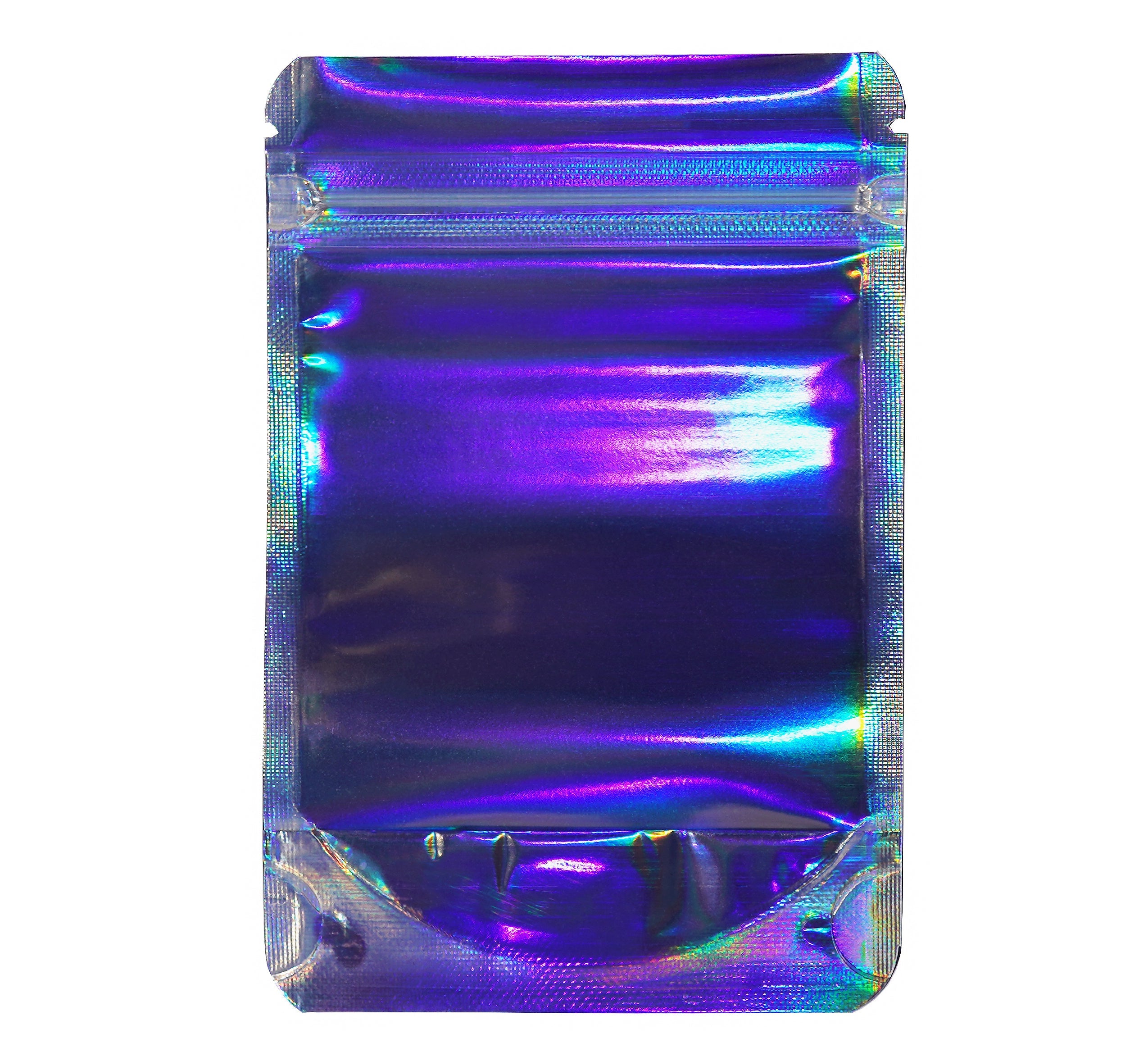 1/8oz Mylar Bags - Holographic / Clear
