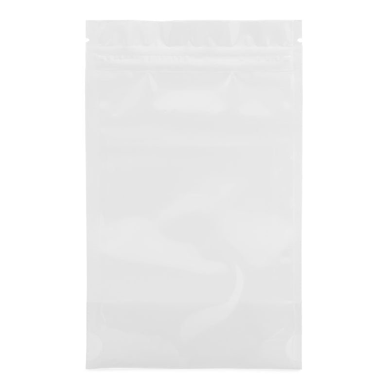 1/4oz - 7 Grams Mylar Bags - White / Clear